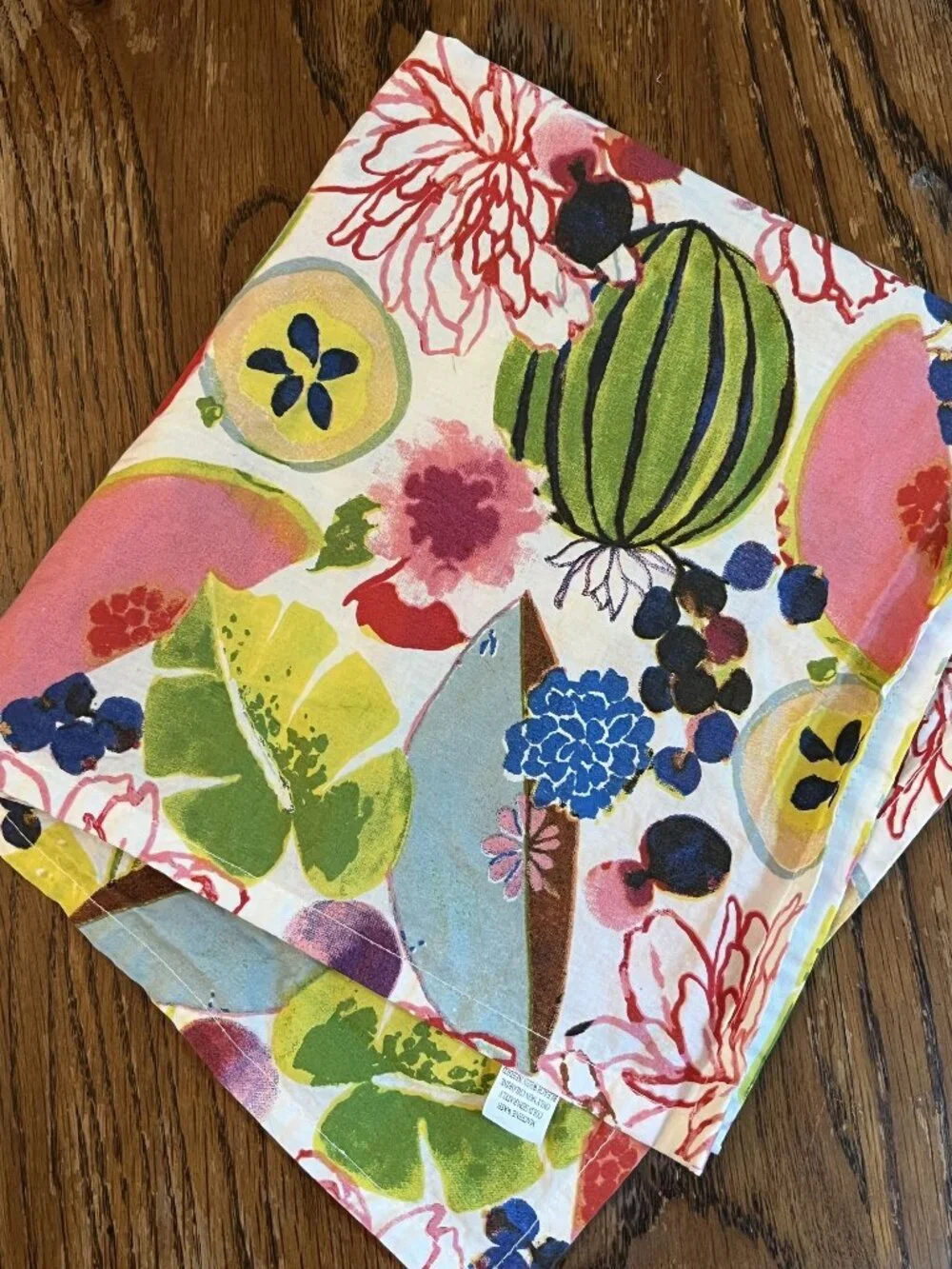 World Market Floral Cotton Napkins 20